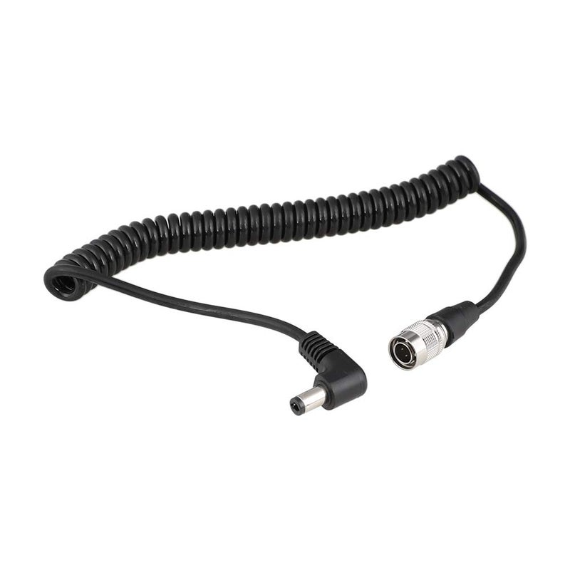 CAMVATE Coiled DC 2.5mm to 4-Pin Hirose Cable for Sound Devices Compatible 688/644/633 ZOOM F8 - 2374 - Image 1